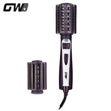 GW-6508 220 V электрические щипцы для завивки волос инструмент для укладки волос сушилка бигуди электрическая 2 в 1 вращающаяся Горячая щетка GUOWEI 32952150520
