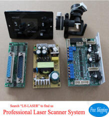 Дисплей sd-карты 30 K лазерный гальво гальванометр на основе оптического сканера от LH-LASER 32335326943