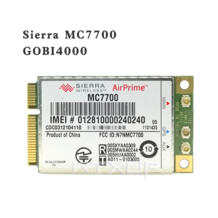 Разблокированный 3G/4G WWAN модем GPS Sierra MC7700 Mini PCI Express pcie GOBI4000 HSPA + 3G LTE 100mbps плата Беспроводная WLAN карта GPRS модуль|3G модемы| | - AliExpress WTXUP 32965369790