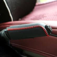 Jameo Авто Стайлинг Pu кожа ручной тормоз крышка ручного тормоза Чехлы для Ford Focus 2 3 4 MK2 MK3 MK4 2005-2016 Accessoreis JAMEO AUTO 32852861472