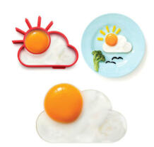 1 шт. Завтрак Инструмент Силиконовые Fried Egg Mold симпатичный красный блин Кольца яйца формы Защита от солнца облако силиконовые яйца Shaper силиконовые форма ОК 0288 EKqming 32858394583