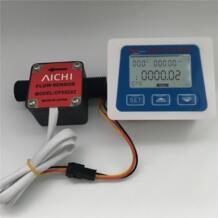 Gal цифровой расходомер + Aichi Овальный шестерни расходомер сенсор для измерения дизельного бензина solene бензин масло молоко No name 32453338128