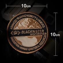 Blackwater патч Военная Униформа по всему миру вышитые Тактический крюк и петля патч боевой ткань нарукавники для военных ткань боевой знак Xongkoro 32578324103