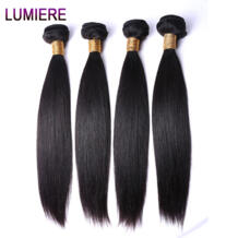 Lumiere волосы перуанские прямые волосы пучок s человеческие волосы наращивание 1/4 пучок предложения не Реми волосы плетение пучок s 10-28 дюйм(ов) Lumiere Hair 32847115927