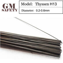 GM лазерная сварочная проволока Thyssen H13 сварки железная форма Сталь (0,2/0,3/0,4/0,5/0,6 мм) сделано в германии GM SAFETY 32556454636