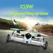Новый Воздушный Gronud летающий автомобиль Дрон игрушка с камера 720P градусов флип-360 fpv в режиме реального времени Трансмиссия 3D флип Безголовый режим kid gif Global Drone 32798255886