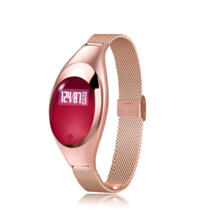 Мода 2017 г. Стиль Z18 водонепроницаемый смарт-браслет Для мужчин Для женщин Smart кронштейн для часов Спорт шагомер часы с функцией измерения пульса Smartch 32800203367