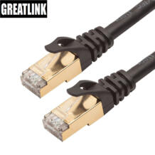 Cat7 Ethernet кабель rj45 соединительный кабель SSTP Lan Кабель Cat 7 RJ 45 патч-корд 1 м/2 м/3 м/5 м/10 м для маршрутизатора ноутбука кабель GREATLINK 32849424180