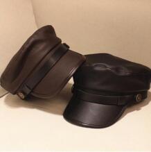 пояса из натуральной кожи Военная Униформа шляпа обувь для мальчиков девочек темно кепки старая мода кепки Xongkoro 32830270572