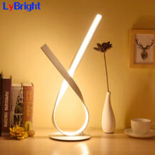 Современная креативная настольная лампа для защиты глаз AC В 240-100 в романтическая настольная лампа для гостиной прикроватная Спальня Кабинет Lybright 32833805343