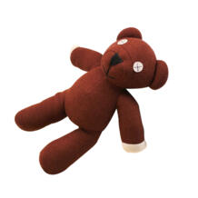 1 шт. 9 "Мистер Бин плюшевый мишка плюшевые животные игрушки, коричневая фигурка куклы рождественский подарок для ребенка игрушки GFNANHAI 32365254216