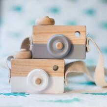 Милые деревянные игрушки для камеры для детской комнаты декор предметы интерьера детские подарки на Рождество, день рождения в скандинавском европейском стиле GUUUUO 32740442145