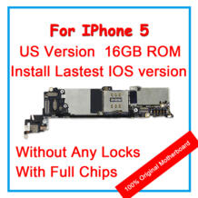 16 Гб ПЗУ 100% разблокированная материнская плата для iPhone 5 оригинальная материнская плата с полными ЧИПАМИ IOS установленная Логическая плата для замены ремонта LISFG 32873557448
