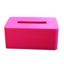 Прямоугольный пластик устройство подачи бумаги коробка Туалет тканевая салфетка для лица Чехол Держатель офис украшения 5 видов цветов 21,5*9,3 см * 12 см PQZATX 32830127971