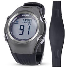Фитнес Пульс калории беспроводной монитор сердечного ритма цифровые часы для полярников Бег Велоспорт нагрудный ремень мужские и женские спортивные часы (серый) Isport 32849354599