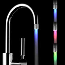 светлый красочный кухонный аэратор для крана Универсальный Светодиодный водопроводный кран световое изменяющееся свечение душевая головка кухонные аэраторы для крана Shai 32903871411