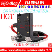 Бесплатная доставка комбинированный кабель для Nokia 108 для JAF/UFS/ATF коробка для Nokia телефон разблокировать и вспышки и ремонт gsmjustoncct 32502655275