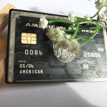 Американский Экспресс черный Центурион банковская карта настроить себя отличный подарок бесплатная доставка Don's Metal 869125865