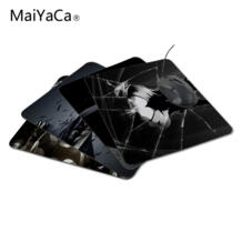 Maiyacnew поступление 2017 Пользовательские Бэтмен тонкий силиконовый лазерной Мышь Pad супергероя противоскользящие Мышь Pad мягкая резина Коврики для оптический Мыши компьютерные MaiYaCa 32571095256