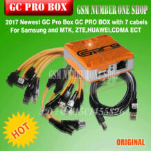 Оригинальный новейший Verison GC Pro коробка GC PRO коробка GcPro коробка с 7 кабелями для samsung ZTE Huawei MTK CDMA + + Бесплатная доставка gsmjustoncct 32812174178