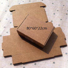 BX06, 8x6x2.2 см 10 шт./лот небольшой коробке kraft Бумага коробка, хранения для упаковки, еда Коробки VYUTXA 32356773449