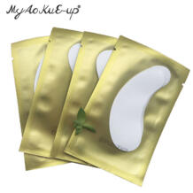50 пар/упак. новые бумажные патчи для ресниц под накладки для глаз Бумага патч глаз накладки-наклейки под глаз ресниц макияж инструменты myaokue-up 32649001900