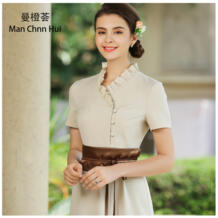 Высокого качества тайский спа массаж косметолог Униформа Bow Tie 2018 Новый Дизайн Красота салон рабочая одежда Для женщин элегантный медсестра платье Man Chnn Hui 32871362029