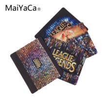 League of Legends логотип компьютерный коврик для мыши коврики для мыши украшают ваш стол Нескользящий Резиновый коврик 18 см X 22 см и 25 X см 29 см MaiYaCa 32602694992