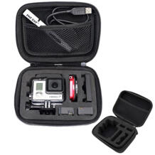 Черный противоударный Портативный сумка для GoPro HD Hero 3 + 3 2 1 Камера аксессуар SHOOT 32377633549
