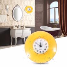 Силиконовые для ванной комнаты, кухни, душевой всасывания настенные часы Многоцветный водостойкий Таймер Стекло стены Окно Зеркало Часы для душа ZJCHAO 32821939350