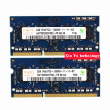 Пожизненная гарантия для hynix DDR3 2 ГБ 1600 мГц PC3-12800S DDR 3 2 г ноутбук памяти ноутбук Оперативная память оригинальный 204PIN SODIMM XRUIDA 32501270079