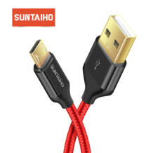 Кабель Micro USB для samsung Galaxy 5V2. 5A металлический нейлоновый плетеный провод USB зарядное устройство кабель синхронизации данных для Xiaomi телефоны Sony Suntaiho 32741405355