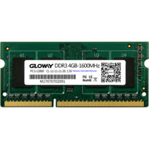Оригинальный 4 ГБ 8 ГБ ddr3 4 ГБ 1600 мГц PC3-12800 SO-DIMM 204pin памяти Бесплатная доставка DDR3 8 ГБ 1600 мГц Gloway 32593004998