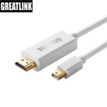 Thunderbolt 1/2 Mini DisplayPort DP к HDMI Кабель-адаптер Mini DP к HDMI конвертер Кабель HDMI кабель адаптер 4 К * 2 К 3D концентратора GREATLINK 32846160852