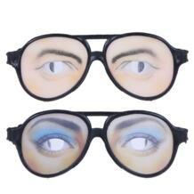 2019 Супер Смешные очки для вечеринки для взрослых вечерние удивительные смешные очки одежда с рисунком маски камуфляж озорной шуточные очки KLASSNUM 32832025166