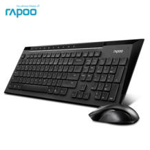 8300 P Мультимедиа беспроводной клавиатура мышь комбинации с модной ультра тонкий Whaterproof беззвучная Мышка для компьютерных игр ТВ Rapoo 32848210972