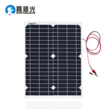 18W полу- гибкие солнечные панели сделаны с высоким КПД солнечной батареи США xinpuguang 32338069757