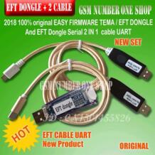 2019 новейший 100% оригинальный Простой прошивки TEMA/EFT ключ + кабель EFT UART 2 в 1 Бесплатная доставка gsmjustoncct 32813127182