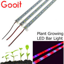 Светодиодный свет для выращивания DC12V IP65 Водонепроницаемый 5630 светодиодный свет бар для Аквариум теплица для выращивания растений светодиодные полосы gooit 32807614927