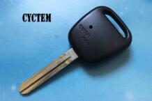 Cyctem 1 боковой кнопки дистанционного Оболочки Ключи пустой чехол TOY43 подходит для Toyota + бесплатная доставка No name 32682144245