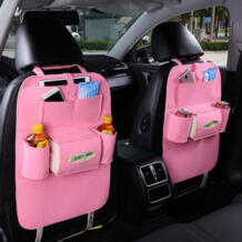 Автокресло сумка органайзер, шерстяной фетр спинки сиденья протекторы для детей, бутылки для хранения, коробка ткани xtshop 32813175396