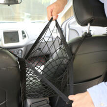Jameo автомобильный органайзер для спинки сиденья, эластичная решетчатая сетка, сумка между сумкой, держатель для багажа, карман для авто автомобилей, Стайлинг автомобиля JAMEO AUTO 32878266243