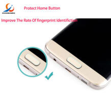 С отпечатков пальцев Touch ID идентификации для samsung S8 плюс S7 край S6 Note5 Примечание 5 домашняя кнопка защитная Стикеры XUANKAIDA 32806329187