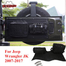 Автомобиль крышка багажника нескольких карманы сумка для хранения и Tool Kit брюки-карго сумка для Jeep Wrangler JK Unlimited Rubicon сахара # CE050 WISENGEAR 32812738371