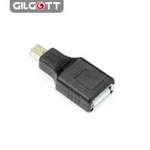 Мини USB мужчина к USB 2.0 Женский адаптер конвертер GILGOTT 32817672090