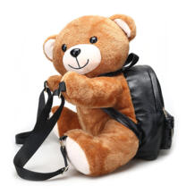 Зима и весна новый медведь плюшевый рюкзак для игрушек милый медведь сумка на плечо девушка день рождения WPGJM 32798956555