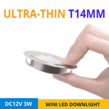12 шт./лот IP65 светодиодный светильник DC12V 3 W встраиваемые потолок мини лампа для душевой Ванная комната Кухня отверстие шкаф-cut D55mm GONIUWEI 32868257053