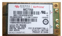 Сьерра MC7750 GOBI4000 04W3791 Mini PCI-e 3 Г 4 Г HSPA 100 МБ LTE WLAN GPS Карты для IBM T430 T430i T430s T430si X230 X230i X230 WTXUP 32442900834
