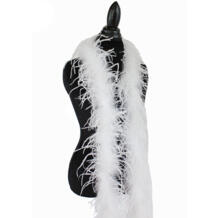 2 м белый страусовый мех боа планки юбка вечерние/костюм пушистые страусиные перья для ремесел своими руками, свадебные украшения Plumes WyFeay 32892562904