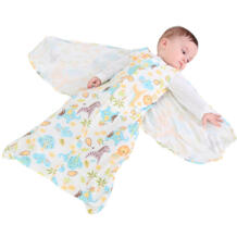 Спальный мешок для малышей Пеленка, Новорожденный Хлопок кокон Sleepsacks малыш Мягкий Конверт младенческой пеленания завернутый ткань 66 см WICIHODOO 32801614949